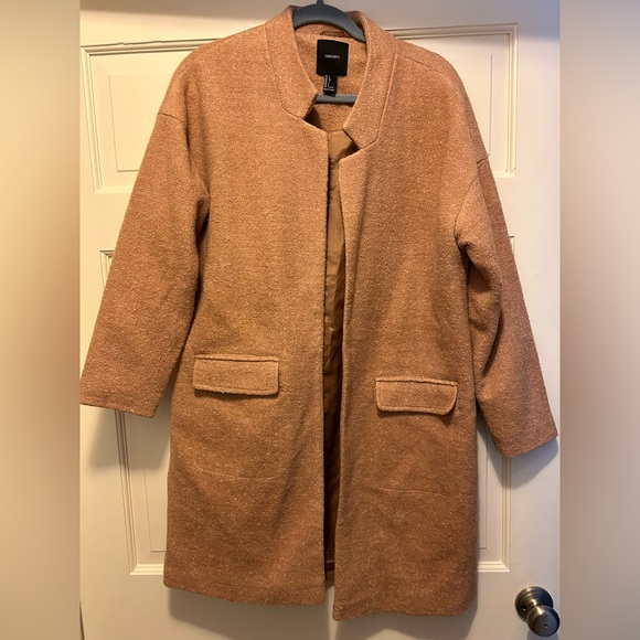 Forever 21 tan coat - Picture 1 of 4